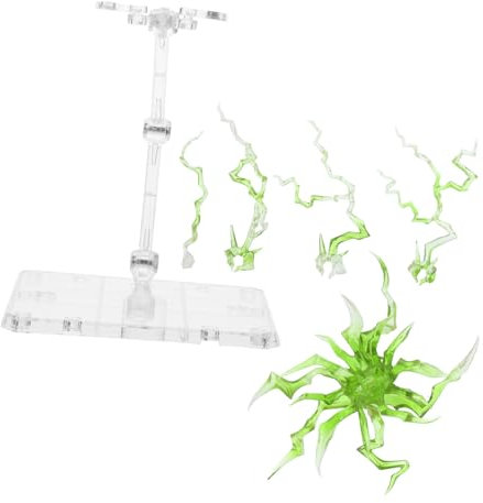 SUPVOX Stand Action Figure Display Rack Plastic Holder Sturdy Base Adjustable Height Doll Display Stand Safe Practical