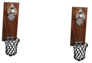 TOPPERFUN 2 Pezzi Apribottiglie da Basket e Accessorio per Bottiglie e Lattine Design per Amanti Del Basket Facile da Usare