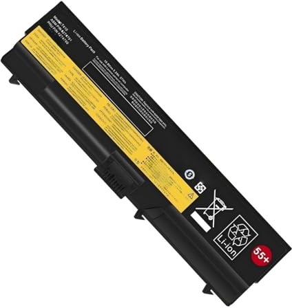 55+ Laptop-Akku, kompatibel mit Lenovo ThinkPad T410 T510 T520 W510 W520 L412 L420 L512 SL410 SL510 42T4799 42T4751 42T4235 42T4753
