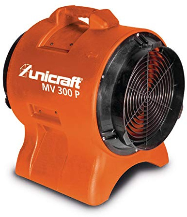 Unicraft Axialventilator MV 300 P (tragbar, Luftmenge max. 3230 m³, Ansaugdurchmesser 285 mm), 6261030