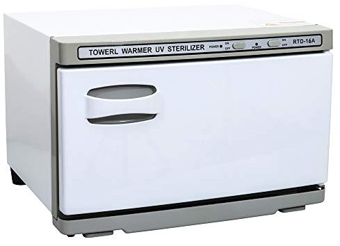Sinobay Handtuchwärmer Kosmetik Kompressen Towel Handtuch Wärmer Hot Cabinet UV-Licht Sterilisator Friseursalon Kosmetikstudio, Grosses Volumen von 16 Liter für 20 bis 30 Handtücher Geeignet…