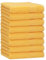 Betz 8 Stück Handtücher Set Größe 50 x 100 cm Handtuch Premium 100% Baumwolle (honiggelb)