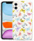 fangke Compatible with iPhone 11 Case, Clear Cute Butterfly Design Flexible Bumper TPU Soft Rubber Silicone Girly&Boys Case Cover for iPhone 11 -Butterfly colorful L
