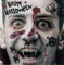 Brandsseller Gesichts-Tattoo Vampir - Aufkleber Set Klebetattoos Temporäre Tattoos Halloween/Karneval Happy Halloween