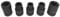 KTOO Brake Caliper Socket Set 5PCS Brake Pad Screw Replacement for VW Audi Porsche Brake Caliper Socket Set 5PCS