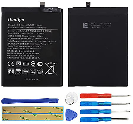 Duotipa Batterie de rechange Scud-WT-N6 compatible avec Samsung Galaxy A21 A10S A20S SM-A2070 avec outils