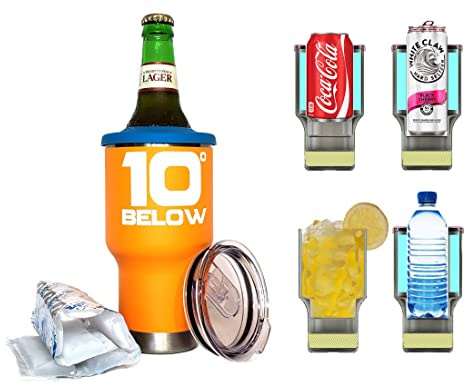 10 Below Tumbler - Orange