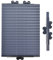 DLLY Thermo Dachfenster Rollos Ohne Bohren, Sonnenschutz-verdunkelungsrollos Mit Saugnäpfen, Plissee-rollos, Temporäre Jalousien, Für Velux- Und Roto-Fenster,70x140cm/27.6 * 55in
