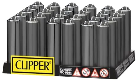 Weedness Clipper Feuerzeug Metall Cover Carbon Hülle – Limited Gas Bong Pfeifen Einweg Pfeife Metall Box
