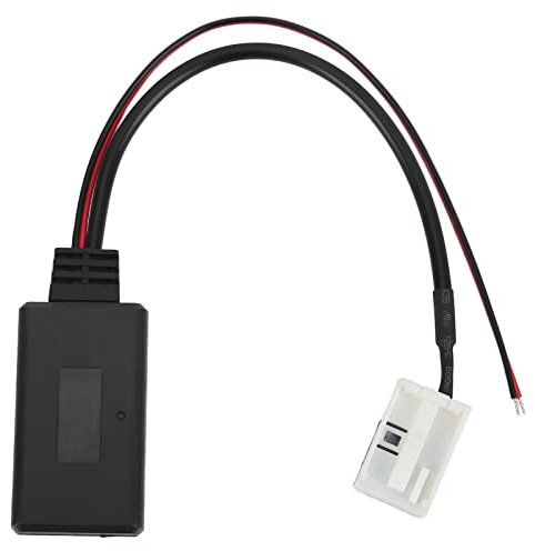 KIMISS Adaptador Bluetooth de 12 Pines, Cable de Audio Auxiliar para Coche, Cable estéreo de Repuesto para A3 TT S4 A8 A8L 2007-2014 + Bluetooth TT 2007