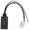 KIMISS Adaptador Bluetooth de 12 Pines, Cable de Audio Auxiliar para Coche, Cable estéreo de Repuesto para A3 TT S4 A8 A8L 2007-2014 + Bluetooth TT 2007