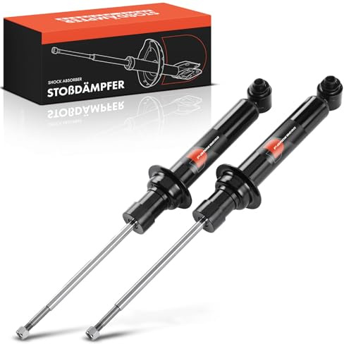 Frankberg 2x Stossdämpfer Stoßdämpfer Hinten Links Rechts 585mm Gasdruck | Kompatibel mit 5er E60 Replace# 33526766605,33526775059