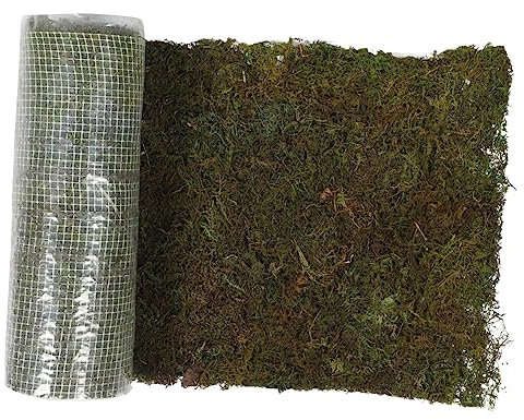 YARNOW Konservierte Moosmatte Realistischer Rasen Grünes Moos Zum Basteln Gefälschtes Grünes Moos Kunstrasen Falsches Grünes Moos Teppiche Mikroszene Pflanze Künstliches Moos Tischdecke