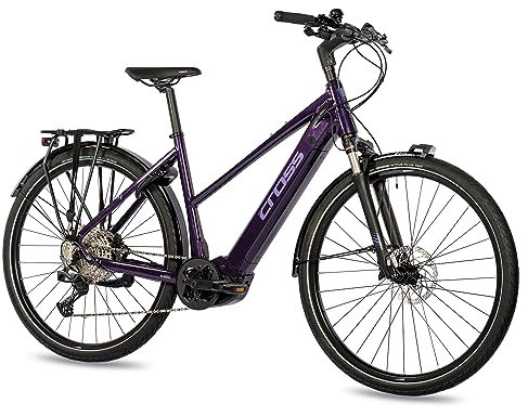 Airtracks 28 Zoll Damen E-Bike Trekking Fahrrad NOVA Performance Line CX Gen4 625Wh Shimano DEORE M6100 - Rahmenhöhe 55cm (Körpergröße 175-195cm)