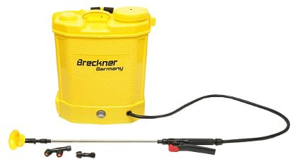 Nebulizzatore a Spalla 12 L Con Batteria Ricaricabile Pompa Irroratrice Spruzzatore Pompa a zaino ELETTRICA BATTERIA 12V 8Ah 3.1 l/min Breckner Germany