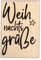 Rayher Stempel Weihnachtsgrüße, 4x6cm, 29269000