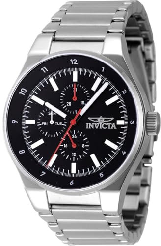 Invicta Racing Edelstahl Herren Quarzuhrwerk - 44mm