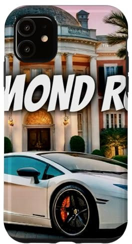 Hülle für iPhone 11 Diamond Roxx Album Merch Cool Sportwagen Big House Lifestyle