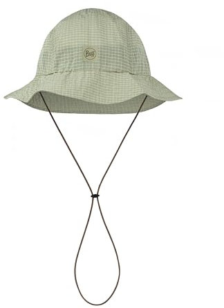 BUFF®| Mütze Go Bucket Männlich Weiblich Erwachsene Verstellbar, komfortabel, Schutz UPF50, faltbar, Outdoor, Erkunden, Abenteuer, S/M, Vert Pistachio