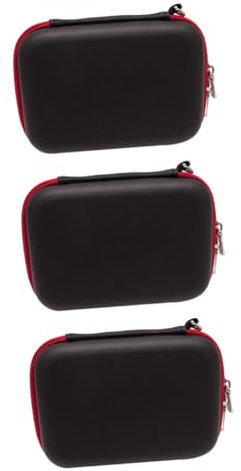 Uonlytech 3St Reisetasche für kleine Elektronik Kabel Tragetasche Elektronik Tragetasche USB Stick Tasche Cable Organizer Cable Bag kleine Elektroniktasche Organizer für Elektronikzubehör