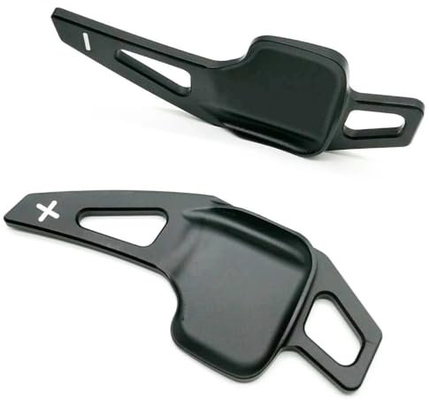 JQHXFDC - Auto Lenkrad Schaltwippen Verlängerung Shifter Das Ruder Getriebe Auto Aufkleber - passt für BMW 3 5 Series F30 F32 F10 F20 F22 F15 F16 X1 X3 X4 X5 2013-2018