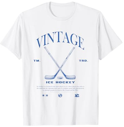 Eishockey Vintage T-Shirt