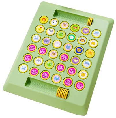Schachbrett umdrehen, passende Schachbrett - Creative Pair-Up Memory Game Board | Pädagogik -Cartoon -Muster Puzzlespielzeug, lustige Puzzle -Strategie -Aktivität für und Mädchen