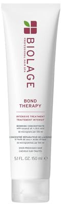 Biolage Restrukturierende Pre-Shampoo-Behandlung, für beschädigtes Haar, stärkere Bindungen, stärkeres Haar, angereichert mit Kokosöl und Zitronensäure, Bond Therapy, 150 ml