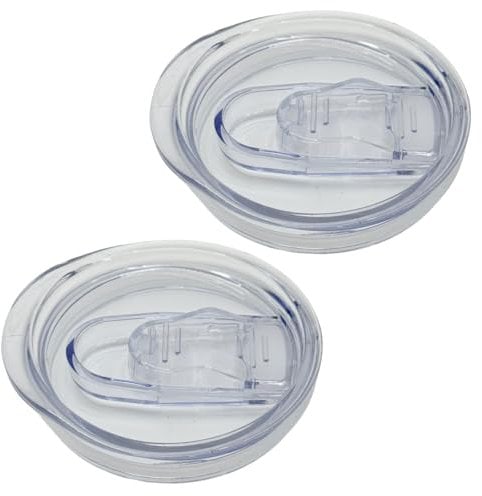 2PCS 12oz Wine Tumbler Replacement Lids Compatible with Sivaphe, Corkcicle, Spill Proof Tumbler Covers for 12oz Stainless Steel Travel Coffee Mug and Cup Accessories
