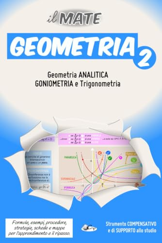 il MATE - GEOMETRIA 2: Formule, esempi, procedure e strategie; schede e mappe per l’apprendimento e il ripasso.