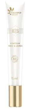Fleurance Nature - Augen- und Lippenkontur, Anti-Falten, Bio Elix Royal, Anti-Falten-Gesichtspflege für Damen, Kosmetika, zertifiziert Bio Cosmos, Gesichtspflege, Hyaluronsäure, Ecocert- 21202