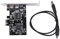Regun Carte contrôleur PCI-E PCI Express FireWire 1394a IEEE 1394 avec câble Firewire carte firewire pci express