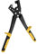 Pince à sertir les rails et montant, pince à sertir rail et montant Pince à Sertir les Goujons en Acier, Pince à Poinçonner Fixe à Quille en Acier Léger 0.3 x 0.8cm