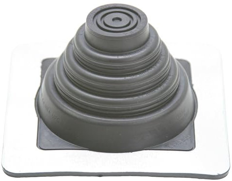 Dachdurchdringung zum Schutz gegen das Eindringen von Wasser in Bauelemente wie Rohre, Schornsteine, Kanäle und mehr Epdm MASTER FLASH Flexible Standard Nr. 1