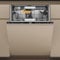 Whirlpool W8I HF58 TU UK 6th Sense 14 Place Settings Fully Integrated Dishwasher