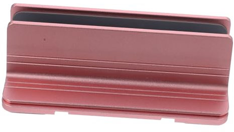 PHENOFICE Aluminiumlegierung Laptopständer Vertikale Laptophalterung Für Schreibtisch Mit Einstellbarer Und Höhe Sowie Stabiler Silikagel-Beschichtung Für Kratzfreie Lagerung