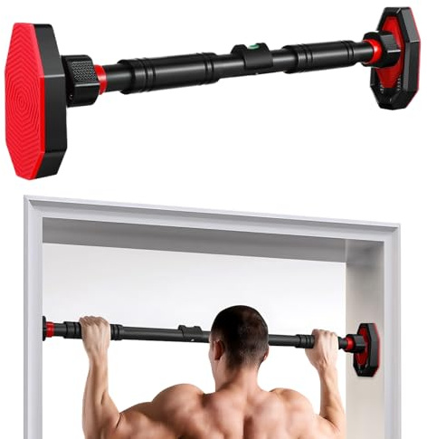 Doorway Klimmzugstangen | Heim-Fitnessgeräte | Multifunktionale Tür-Klimmzugstange für Fitness, Bewegung, Fitnessstudio, drinnen, Arbeitsplatz, Zuhause