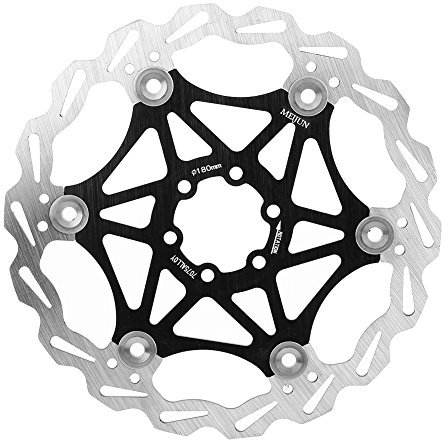 160 180 203mm Fahrrad Bremsscheiben Scheibenbremse Fahrrad Radfahren Edelstahl mit 6 Schrauben Schwimmender Rotor für die meisten Fahrrad Rennrad Mountainbike BMX Fahrräder Und Ersatzteile