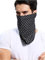 Prettystern Herren 100% Seide Bandana Nickituch Trachten-halstuch Sommer Seiden-Tuch Schwarz Kreis 11.