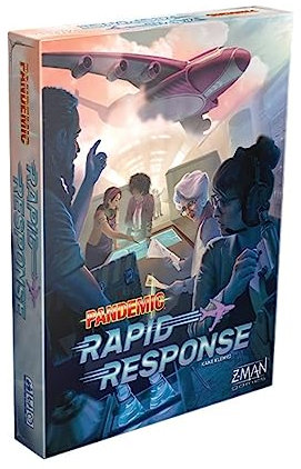 Z-Man Games | Pandemic Rapid Response | Board Game | Ages 8+ | For 2 to 4 Players | 20 Minutes Playing Time