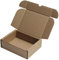 Shipping Storage Brown Boxes Postal MAILING Gift Packet Small Parcel Natural Cardboard ☆ Size: 17cm x 14cm x 5.5cm ☆ 7 x 5.5 x 2.25 (50)