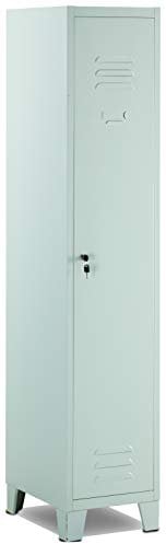 Linea Garden Friend A1844011 Armadietto spogliatoio 1 Posto Misure H 180 x 50 x 36 cm, Grigio