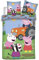 Bettwäsche Peppa Pig Jerry Fabrics Traktor | 100x135cm + 40x60 cm | 100% Baumwolle