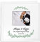 Maverton Einsteckalbum + mit Aufdruck - für 200 Fotos 10x15-100 weiße Seiten - Weihnachtsgeschenke - Größe 21x22cm - Weiß - Geschenk für Paare - Hochzeitsgeschenk - Hochzeitstaggeschenke - Ewigkeit