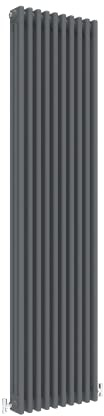 Anthracite Radiator Traditional 3 Column Radiator Horizontal Radiators Cast Iron Style 1800x470mm Central Heating Interior Design