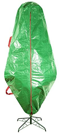 Herbests Weihnachtsbaum-Staubschutzabdeckung für den Innen- und Außenbereich, wasserdicht, UV-Schutz, für Weihnachtsdekoration, Aufbewahrung, strapazierfähiges Oxford-Gewebe, für 1,8 m, 2,4 m, Weihnachtsbaum