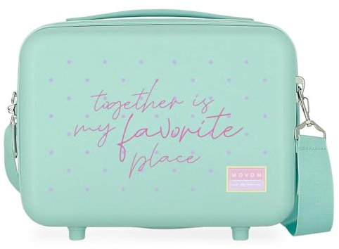 Movom My Favorite place Borsa da toilette adattabile con tracolla blu 29x21x15 cm ABS rigido 9,14 l 0,6 kg