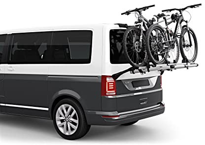 Porte vélo Thule de Coffre Wanderway VW T6 2 vélos pour Volkswagen Transporter Court T6 - Phase 1