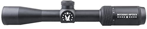 DIVISION OPTICS Zielfernrohr - Dart Pro 2-7x32 inkl. Montage - Gewehrzielfernrohr ideal für Luftgewehre, Kleinkaliberwaffen, Armbrust - 25,4 mm - mit Stickstoff gefüllt und absolut wasserdicht