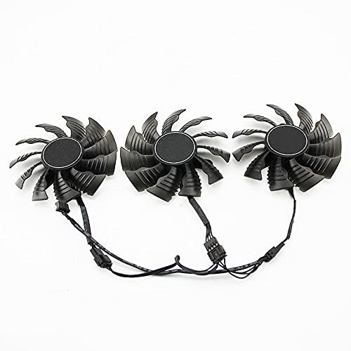 RAKSTORE PLD08010S12HH Graphics Card Cooling Fan Replacement for Gigabyte GTX 1660 GTX 1660 SUPER GTX 1660 Ti Gaming Quiet Cooler Fan